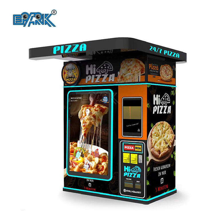 Outdoor Business Self-Service Fast Food Making Machine Fully Automatic Pizza Vending Machines For Sale