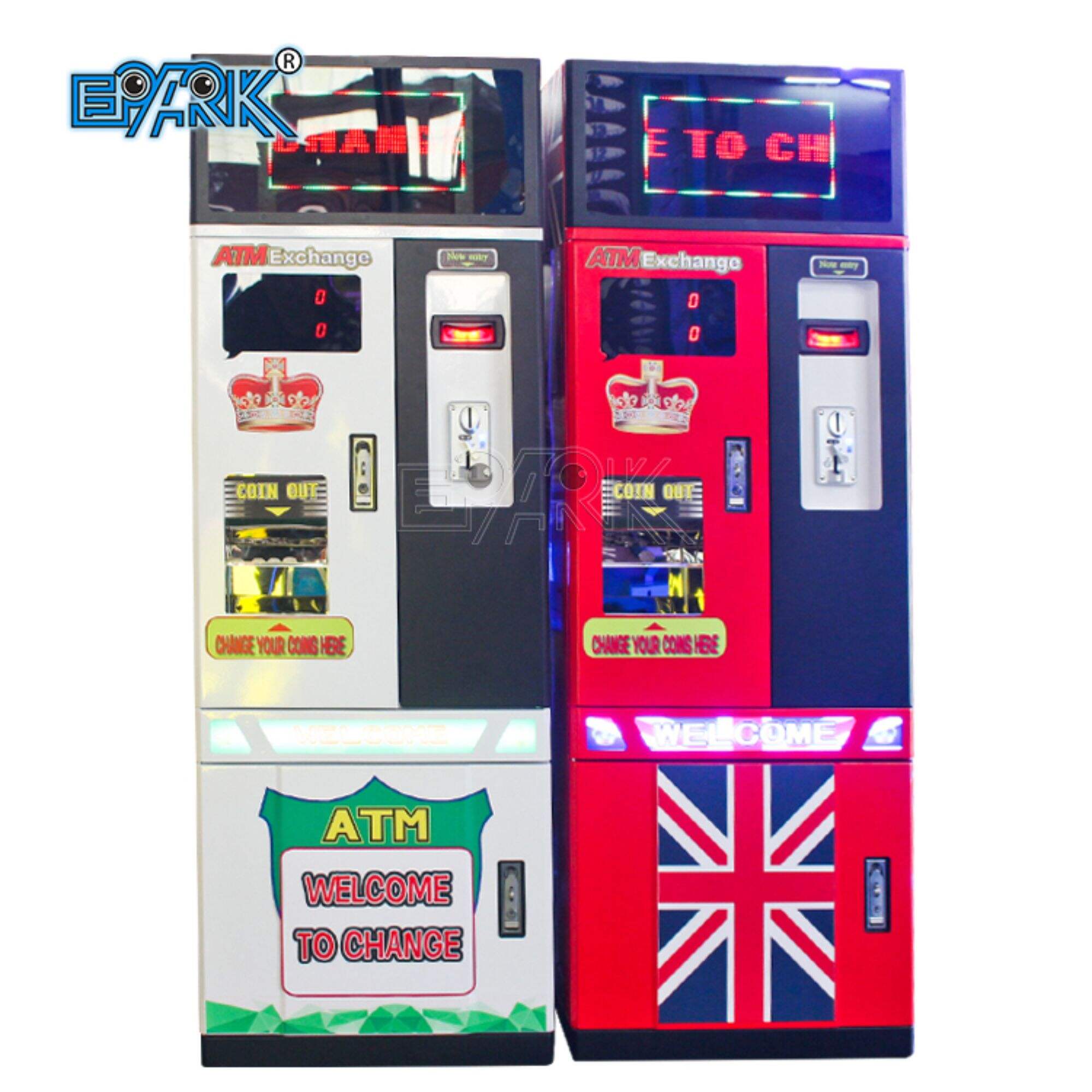 Magni tal-Iskambju tal-Muni Personalizzati Magni Awtomatiċi tal-Bidla tal-Muni Money Changer Għall Vending Machine għall-Bejgħ