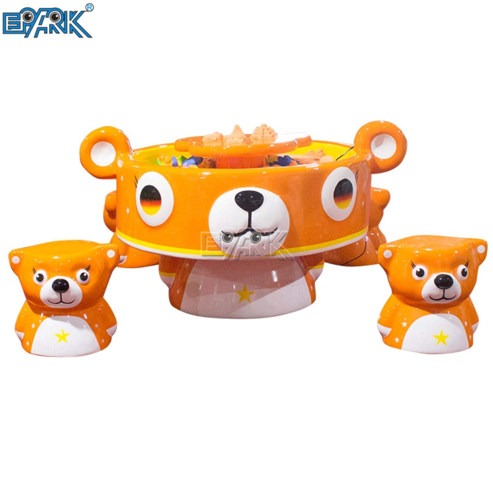 Amsuement Park Fiberglass Bear Sand Table