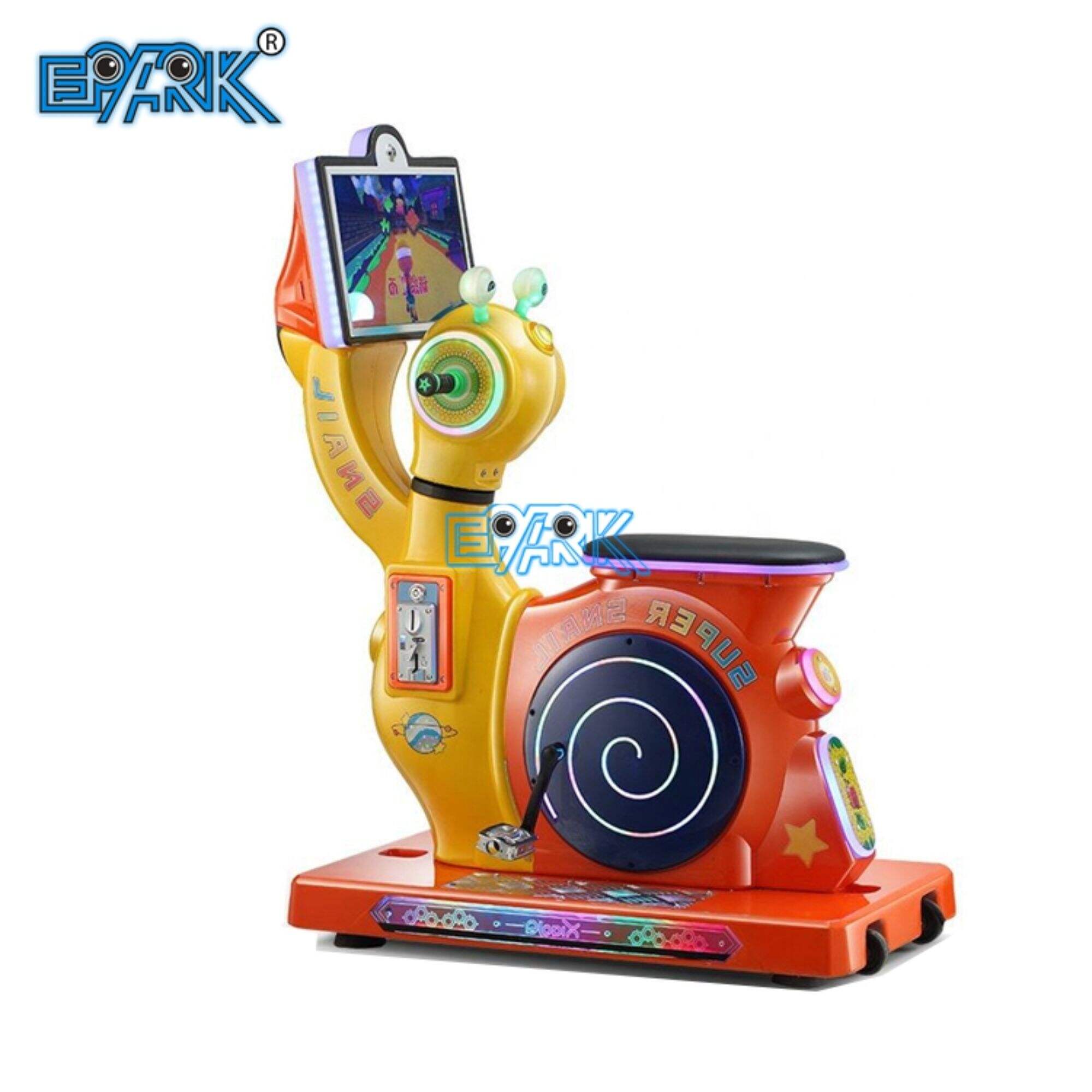 Kinderfiets Amusement Kiddie Ride Speed ​​Bike Muntautomaat Indoor Arcade Video Kids Game Machine