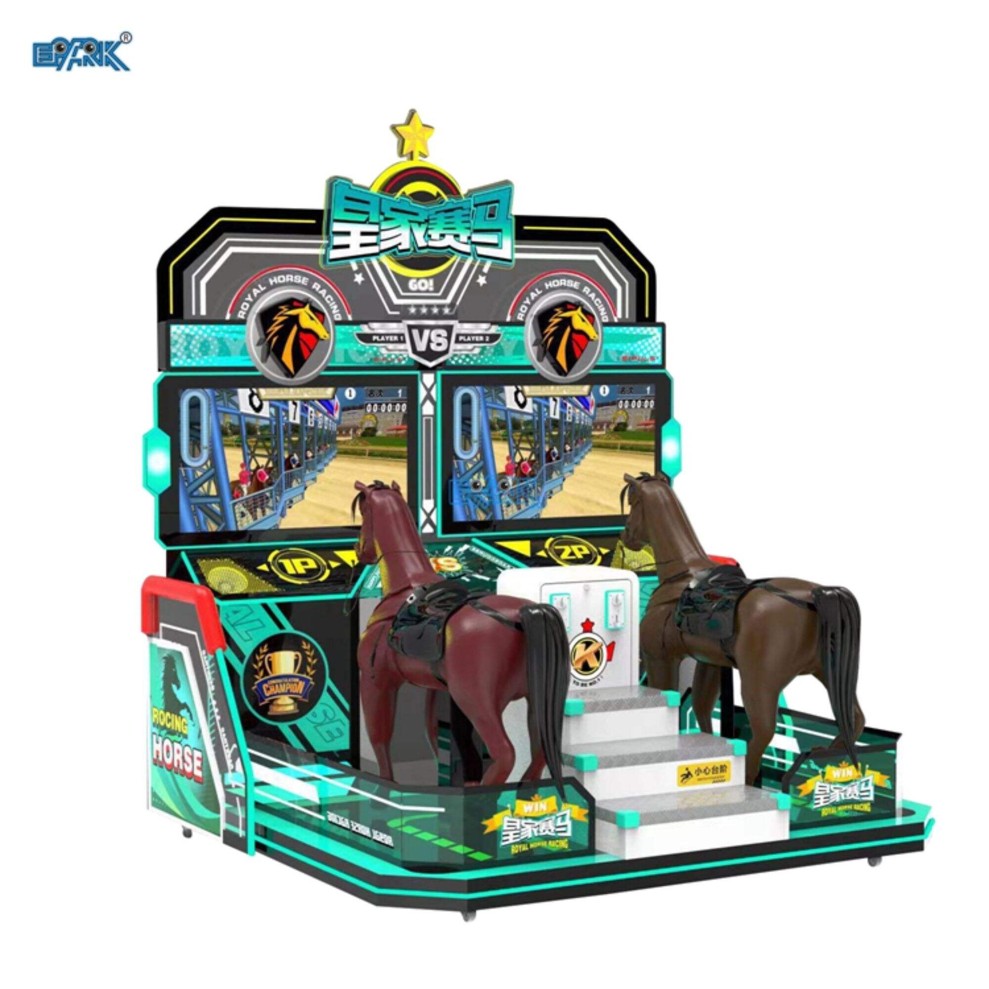 Más popular Doble jugador Royal Racecourse juego de equitación Máquina de juego de salón recreativo