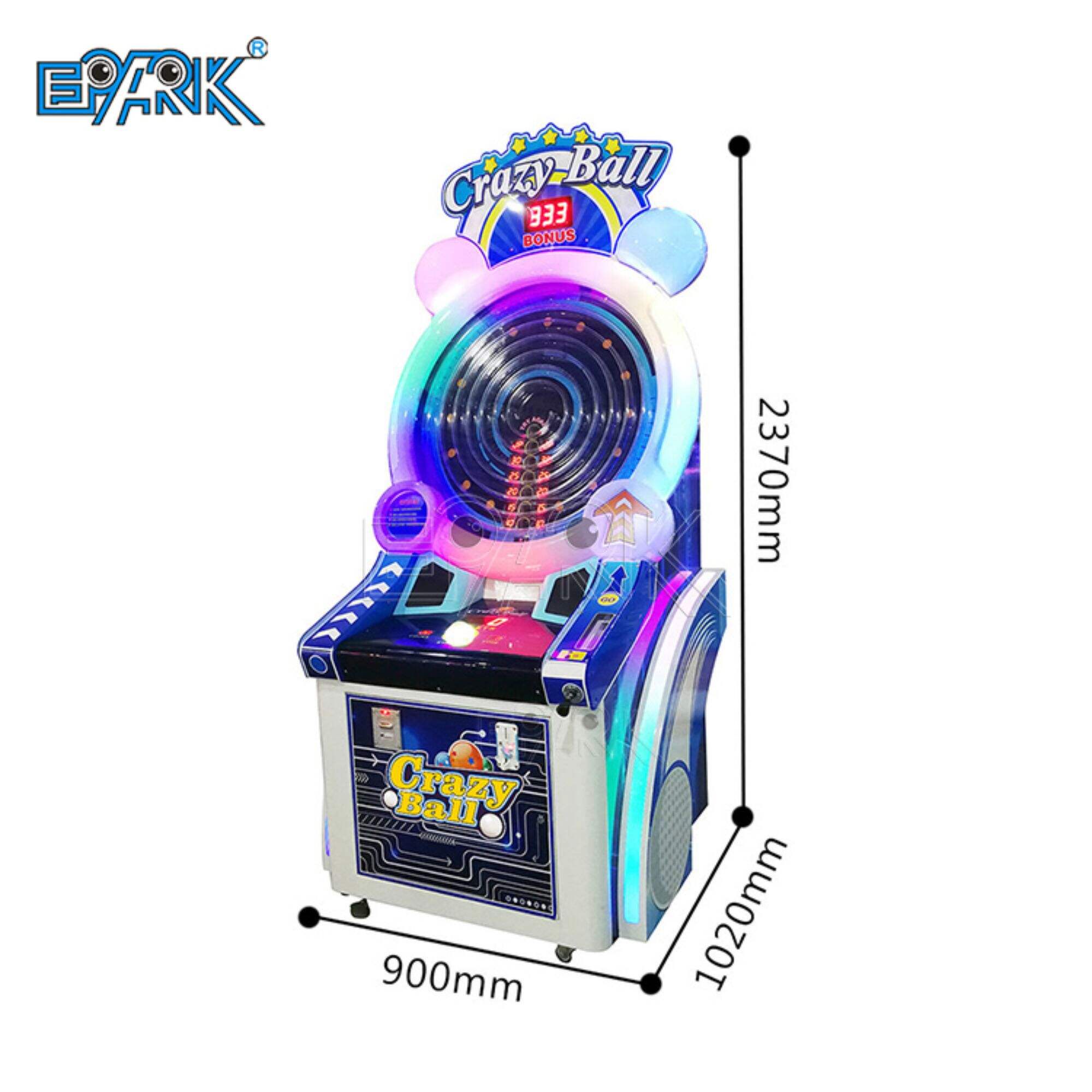 Koin Dioperasikan Permainan Pinball Bola Gila Elektronik Mesin Pinball Permainan Arcade Baru