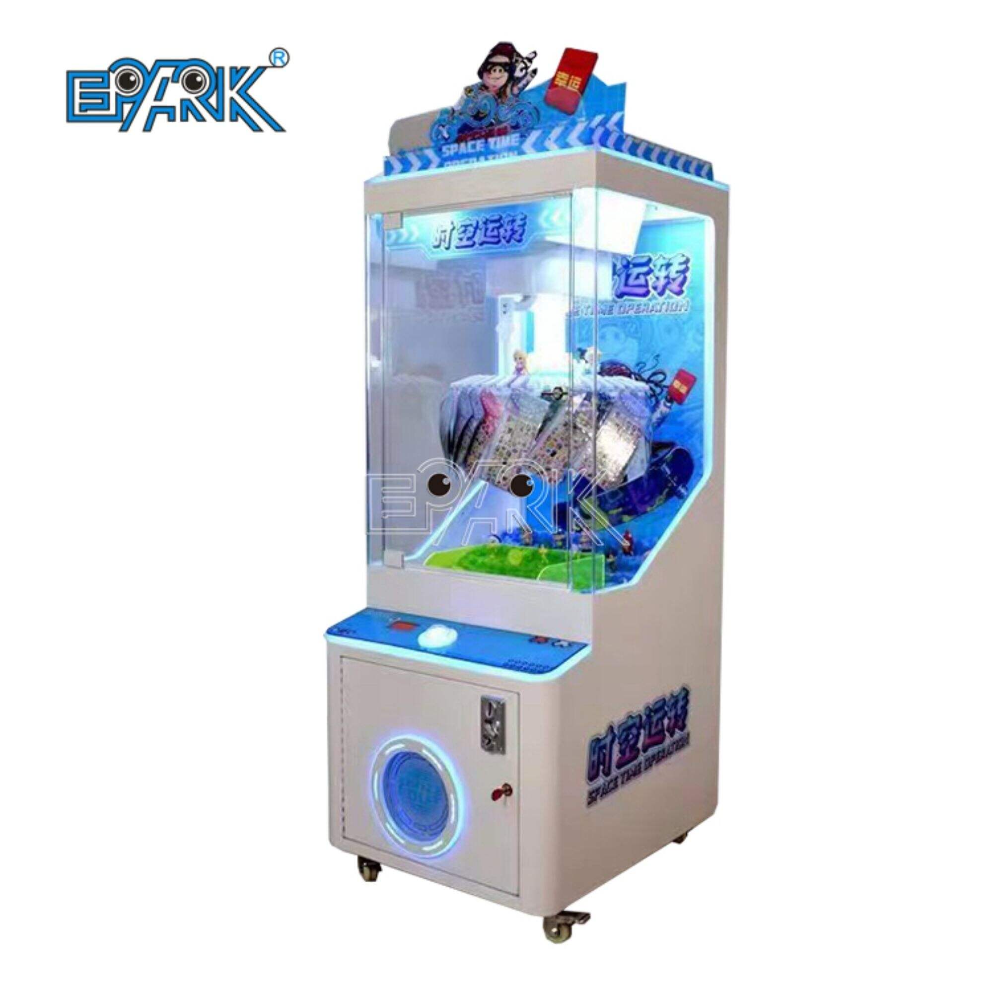 Coin Operated Prize Vending Machine Free Spin Clip Sticker Game Machine