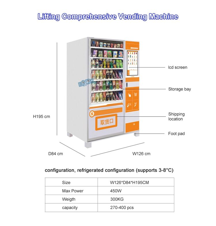 Vending Machine Snacks And Drinks & Combo Vending Machine factory