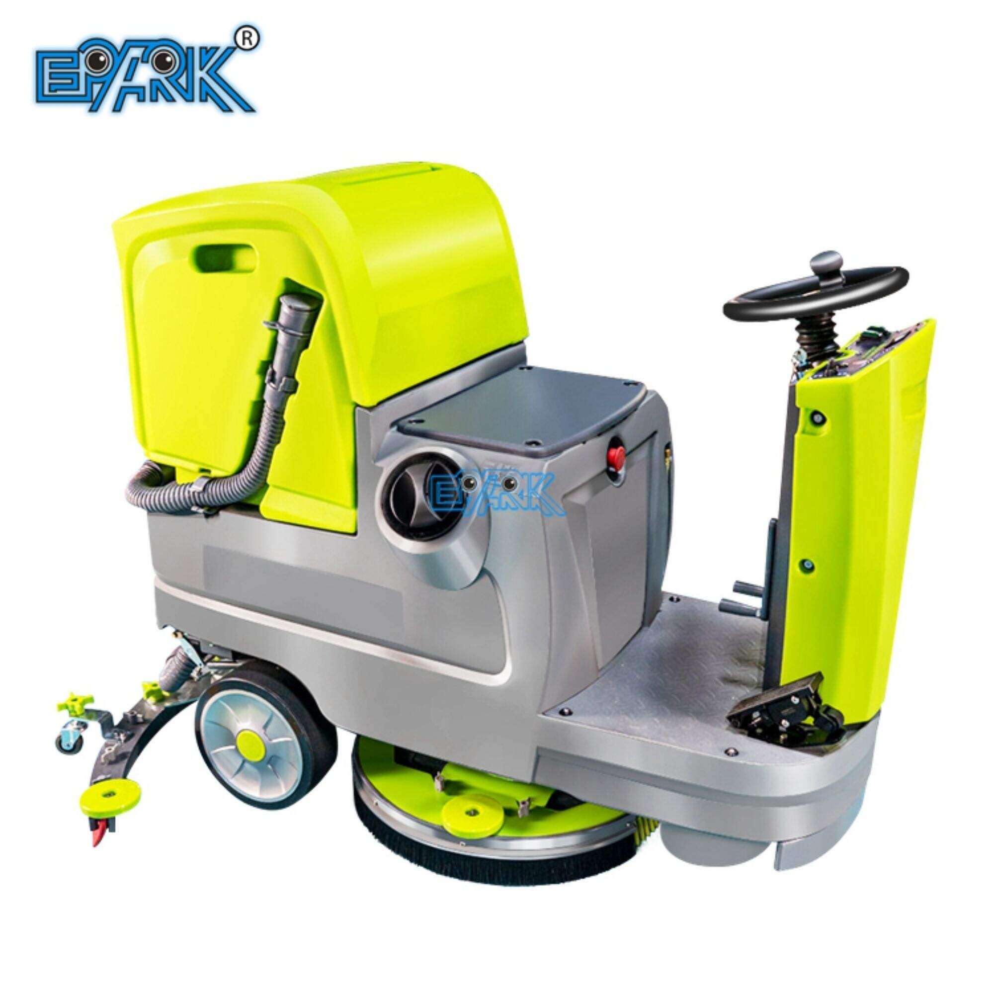 Mesin Pembersih Komersial Terbaru Mini Ride On Floor Scrubber Drier Floor Cleaner Sweeper Untuk Bengkel