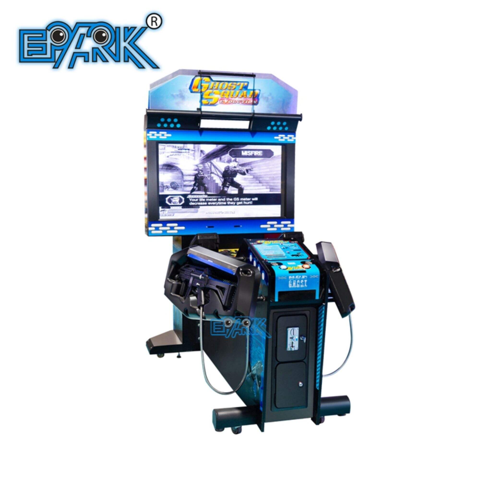 Arcade Coin Operated 2 Players Ghost Squad Arcade Electronic Shooting Game Machine