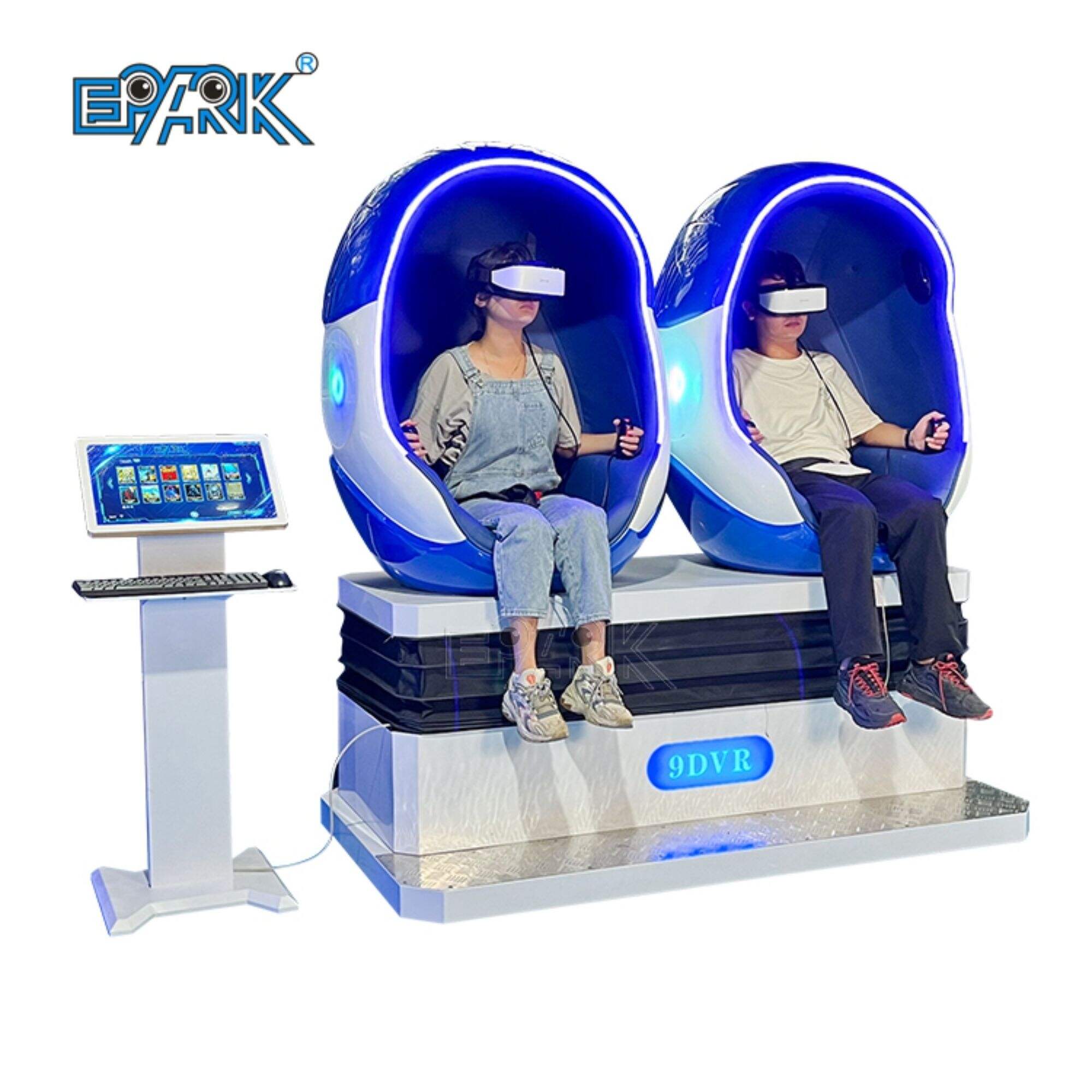 Earn Money 360 VR Chair Amusement Park Rides VR Cinema 9d Egg Virtual Reality 9d VR mini Cinema For Sale