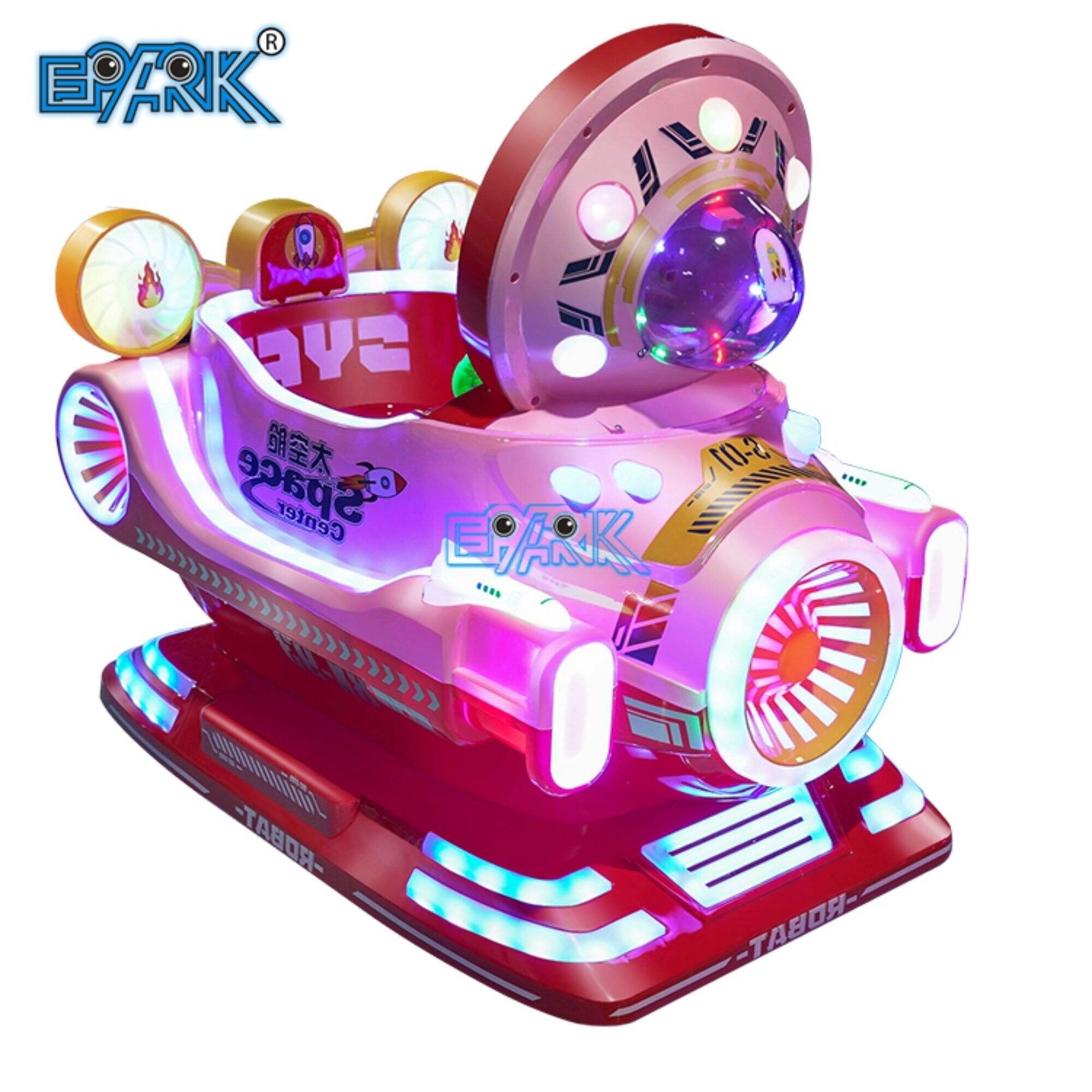 Indoor münzbetriebene kommerzielle elektrische Münze Platz MP5 Spielzeug Schaukel Auto Kinder Spiele 3D Kiddie Ride Cars