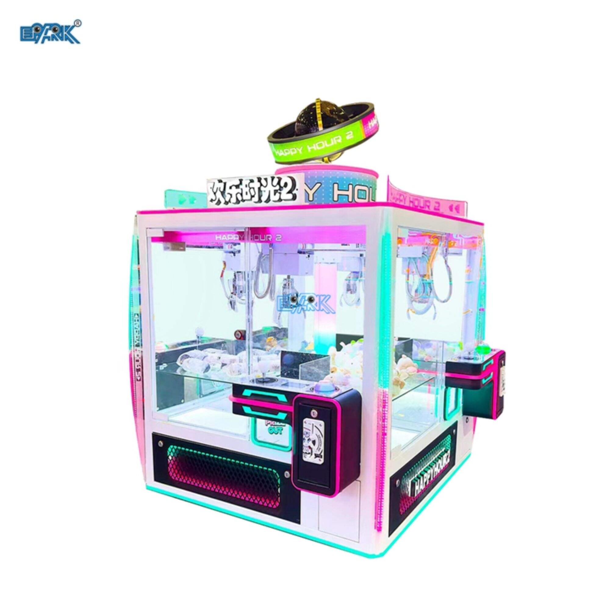 Doll Machine Commercial Gift 4 People Coin Operated Catching Candy Machine Claw Crane Machine