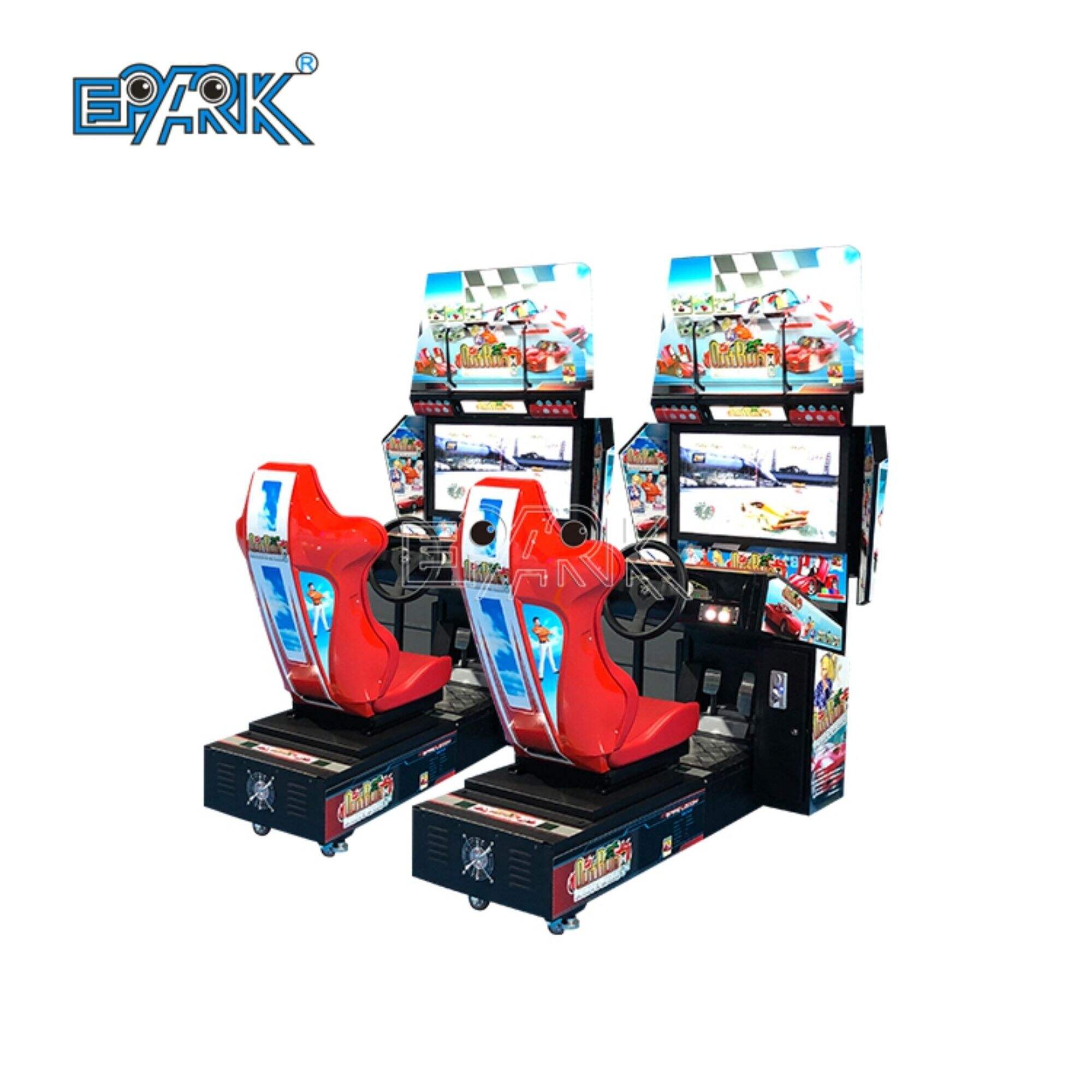 Luksusa 32 Hd Outrun Arcade Game Machine Fantastisks sacīkšu spēļu arkādes spēļu simulators