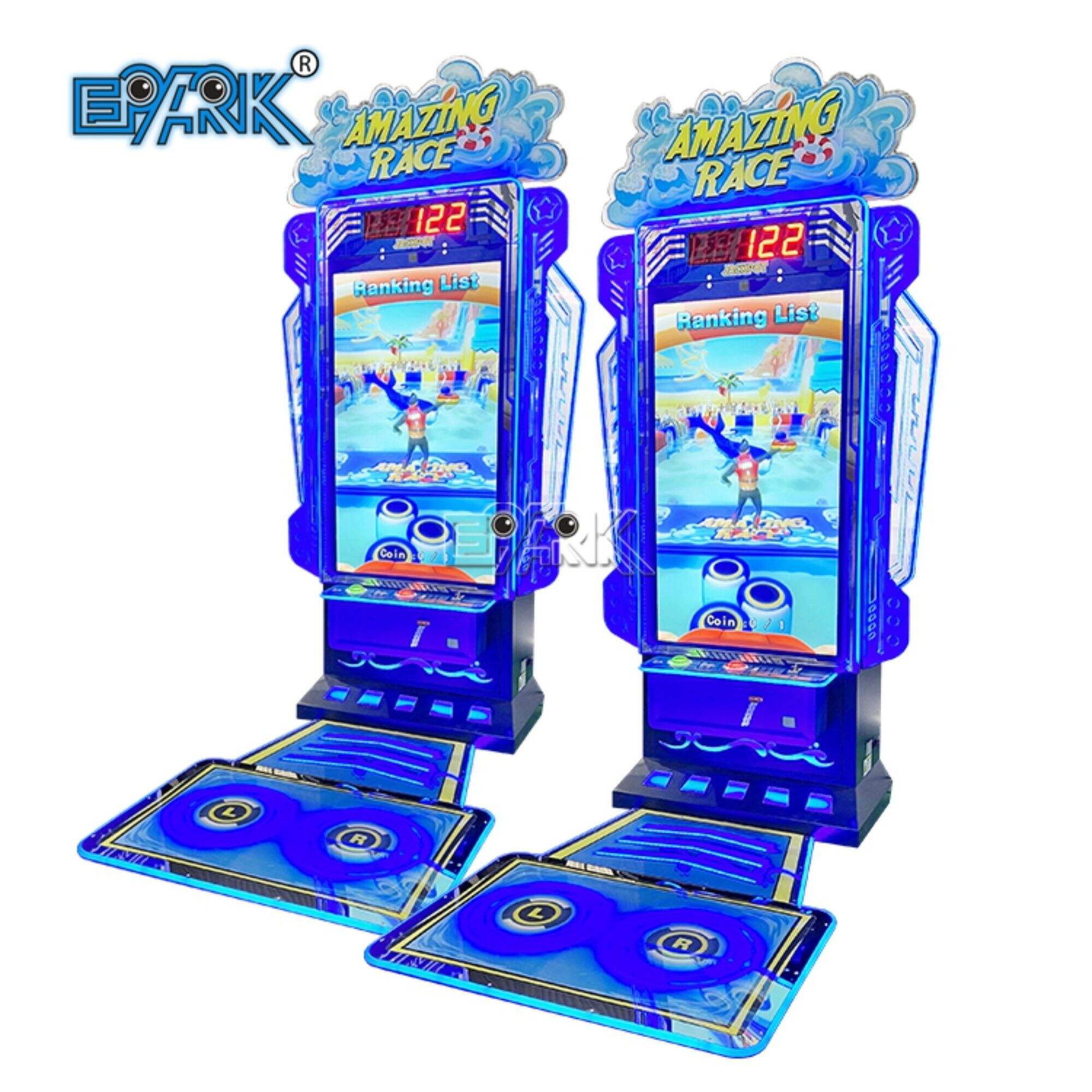 Arcade Funny Adventure Sport Somatic Game Machine Amazing Race Game Machine For Amusement Park