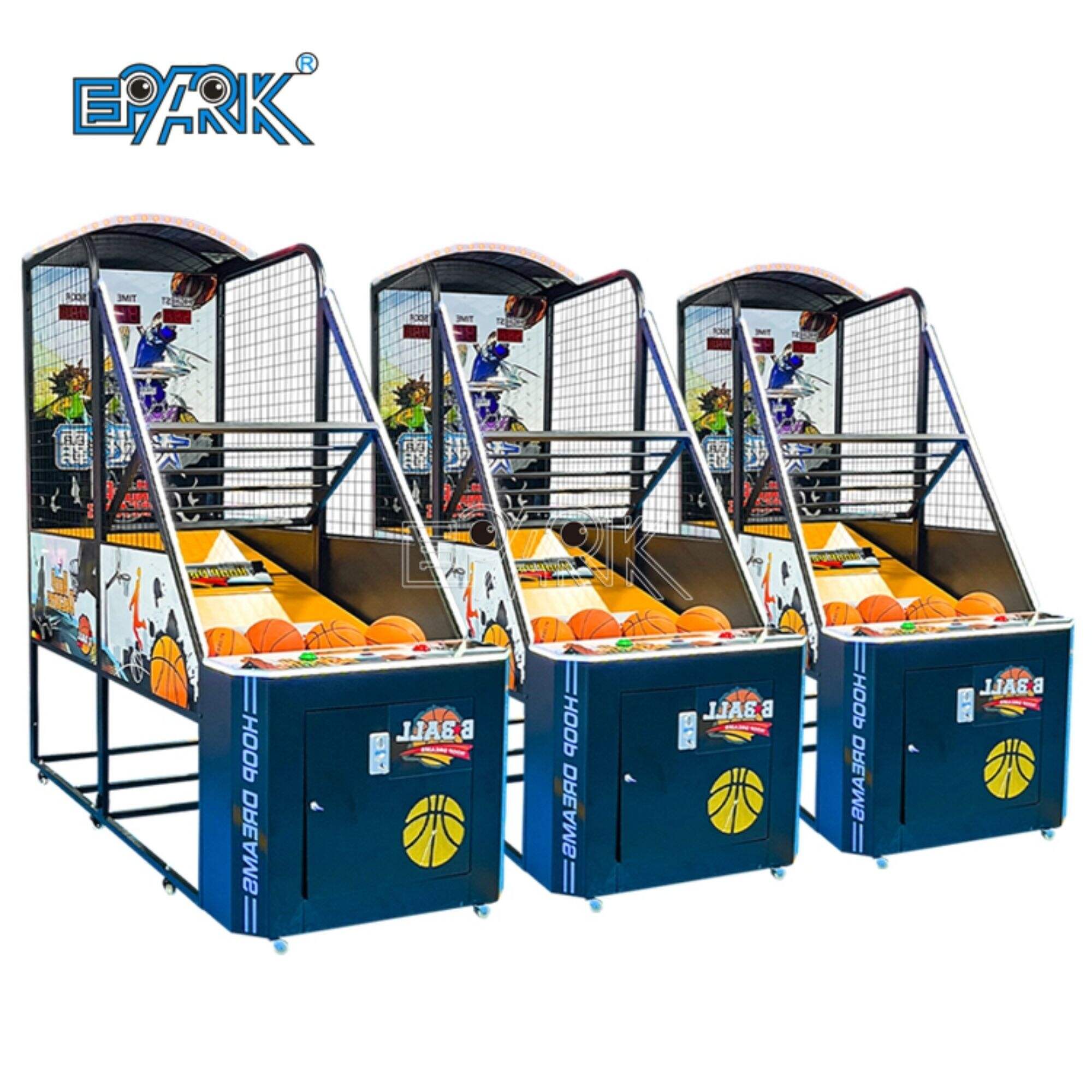 Volwassen Indoor Elektronische Arcade Basketbal Games Machines Muntautomaat Concurrentie Interactieve Game Basketbal Machine