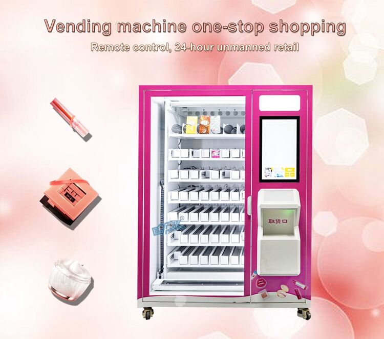 Makeup Vending Machine Hair Eyelash Smart Beauty Vending Machine factory