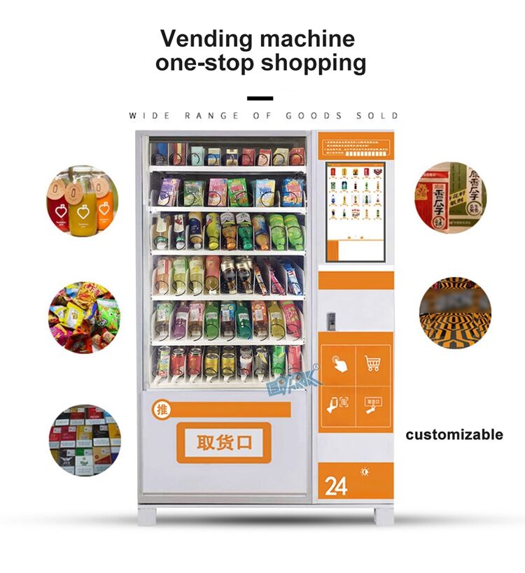 Vending Machine Snacks And Drinks & Combo Vending Machine details