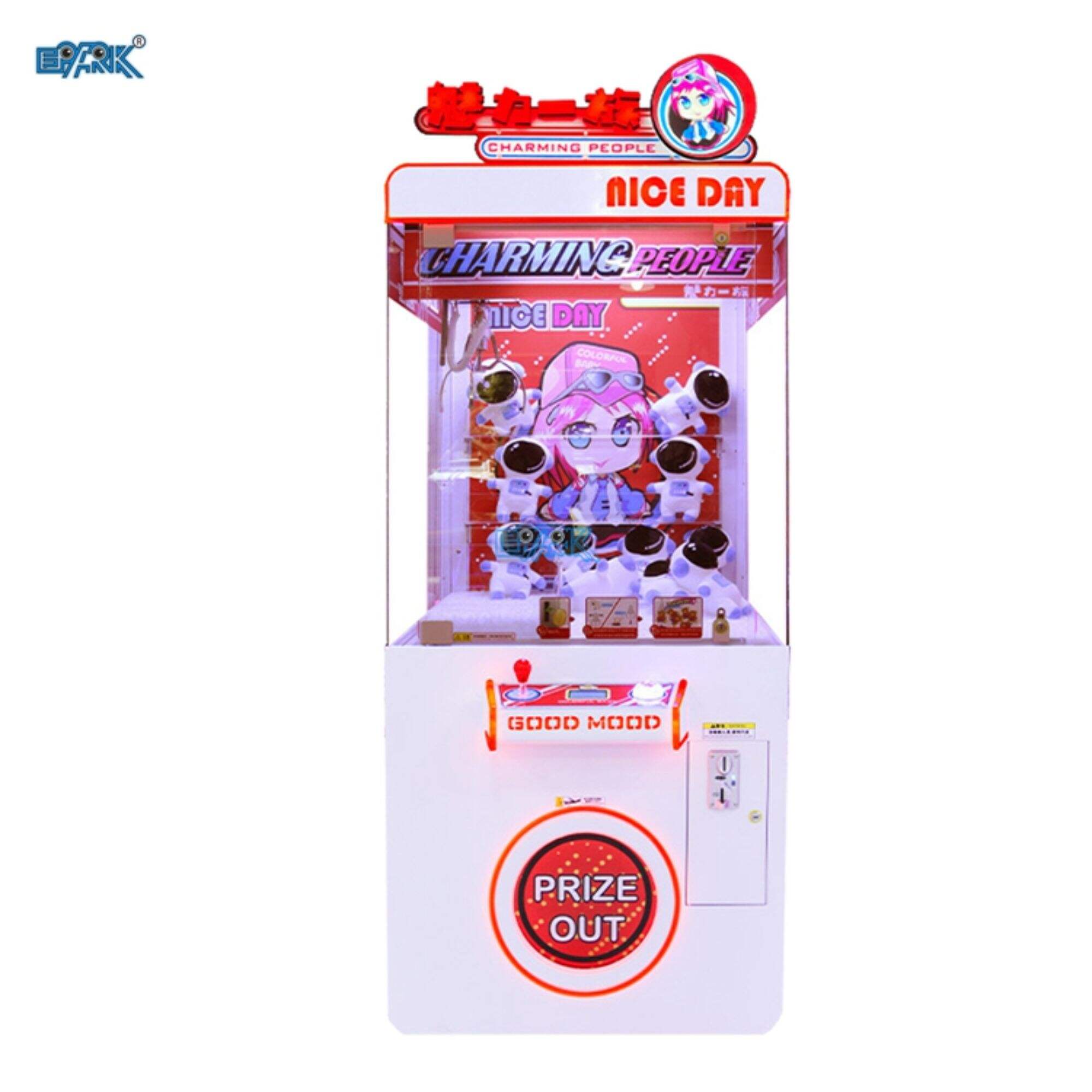 Coin Operated Toy Gift Claw Crane Machine Arcade Crane Game Machine 1 Player Doll Crane Claw Machine