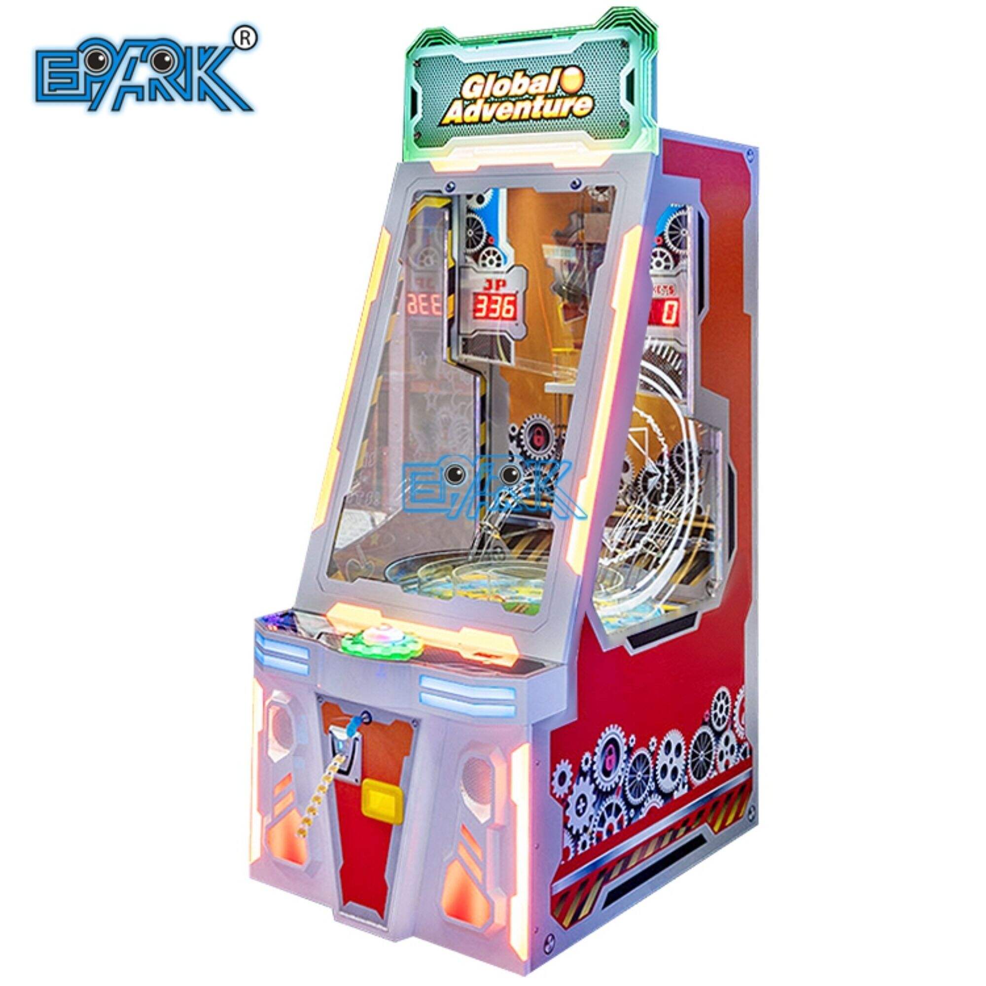 Adventure Drop Ball Skip Redemption Game Machine Bolalar uchun yopiq Arkada o'yini