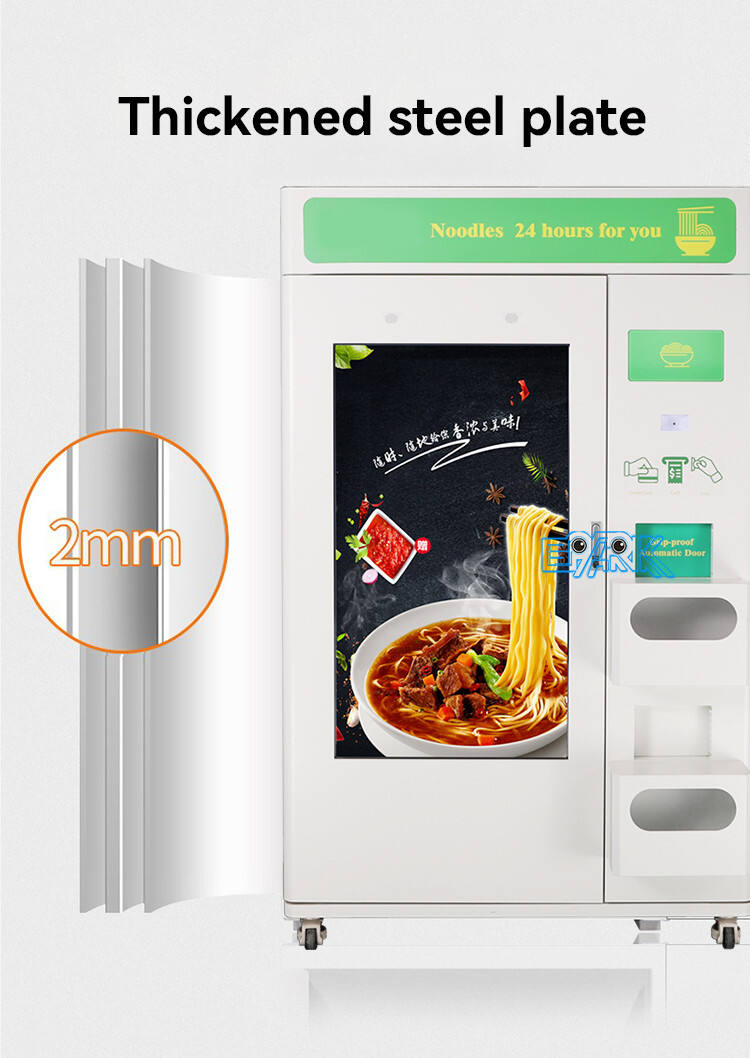 Custom Cup Noodle Vending Machine With Hot Water Dispenser Instant Noodle Vending Machine supplier