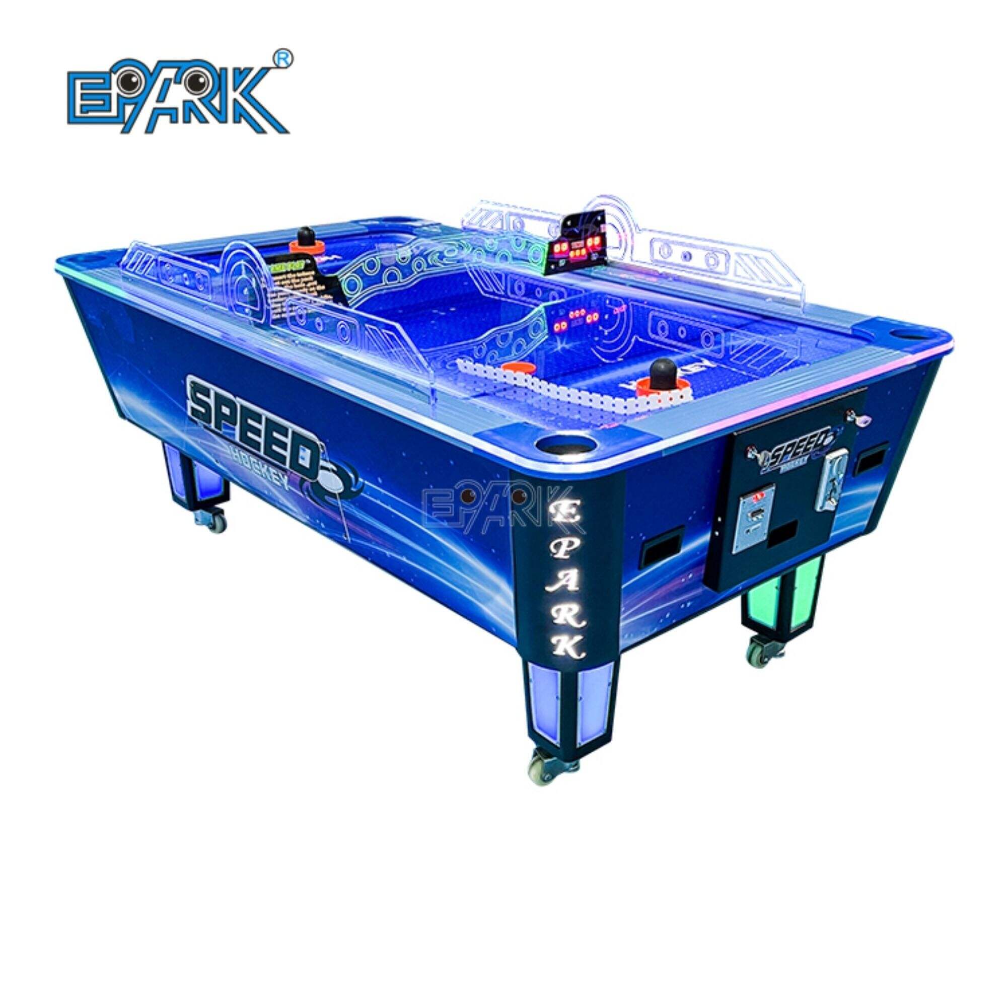 EPARK Neues Design Tisch-Oberflächenhockey, münzbetriebenes Airhockey für münzbetriebenes Game Center