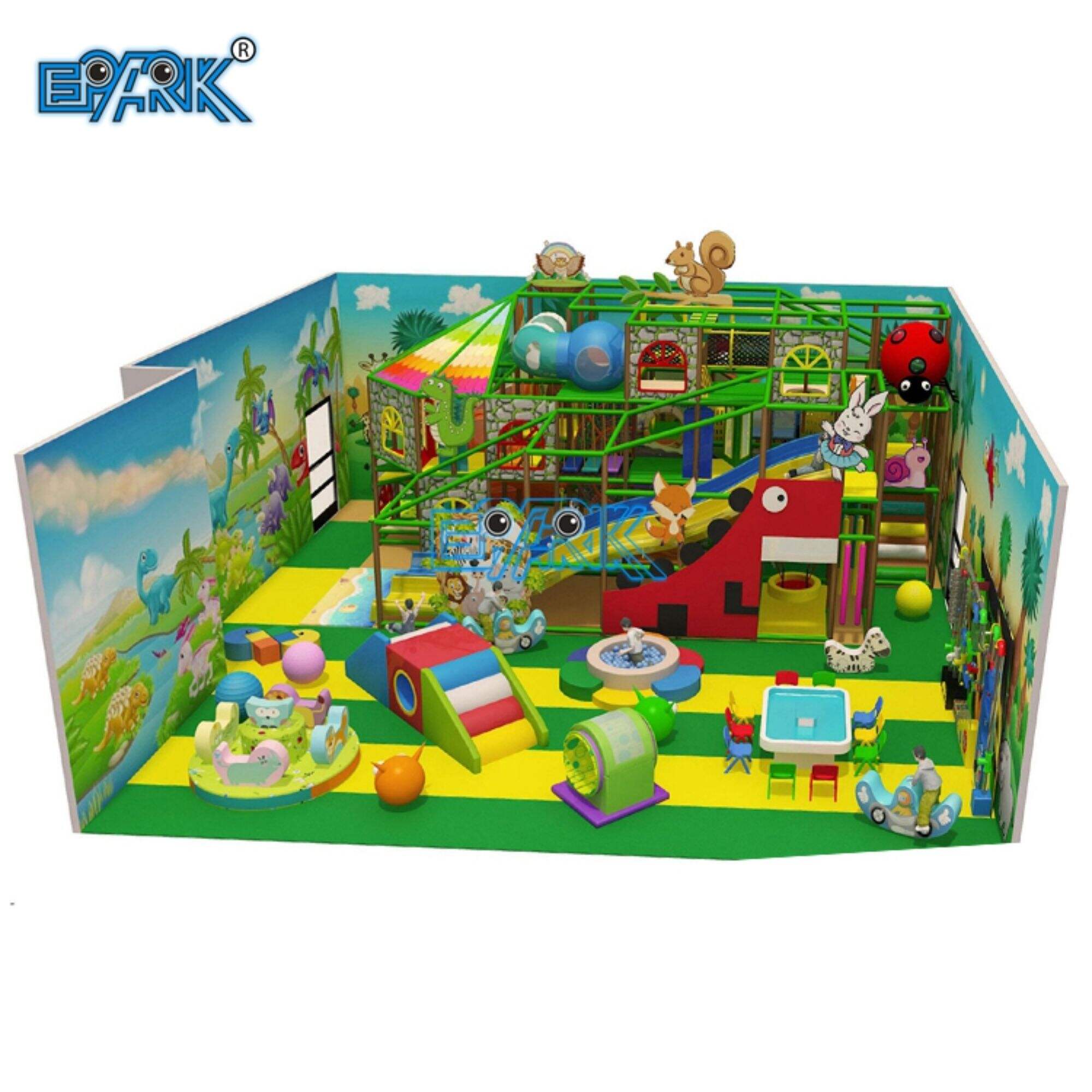 Amusement Park Children Indoor Playground Kids Indoor Play Center With Ball Pool