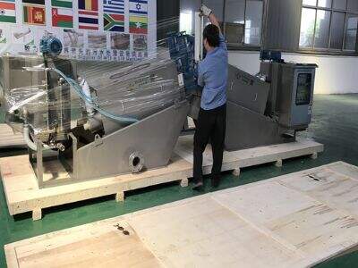 How Screw Press Dewatering Optimizes Sludge Volume Reduction