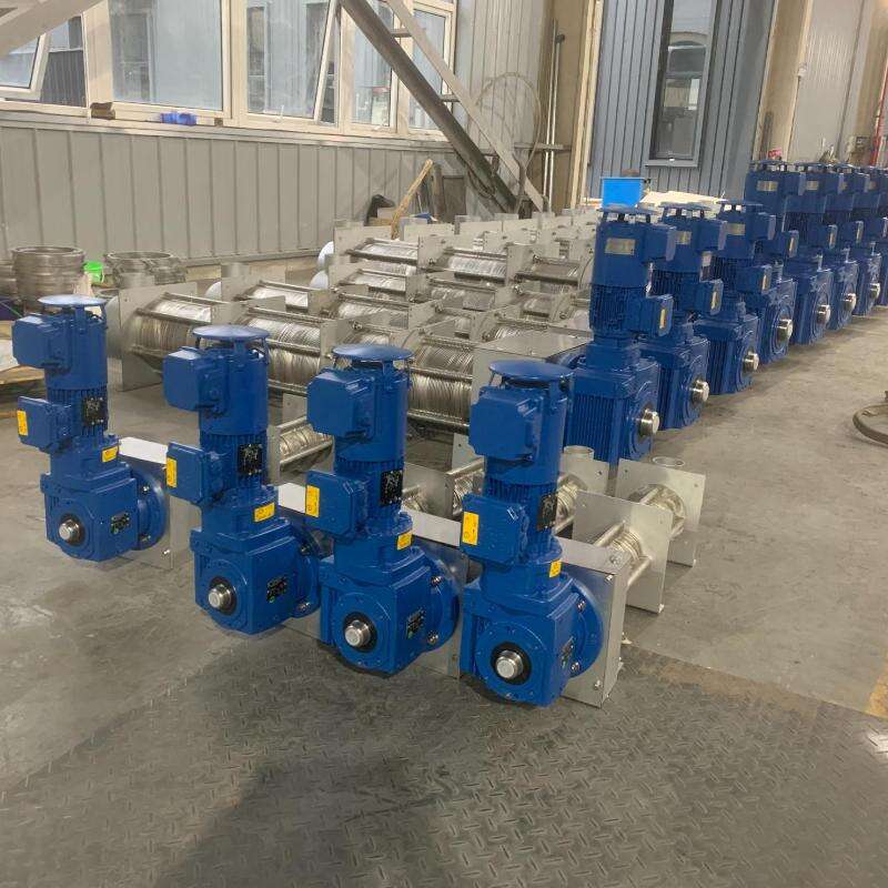 Press Lock Block Rotary Press Dewatering