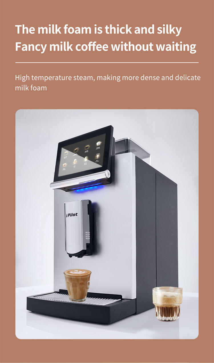 New Arrival Q2-Pro Best Discount  Bean To Cup Coffee  Smart Espresso Coffee Machine Automatic Grinding Cafeteria Professional details