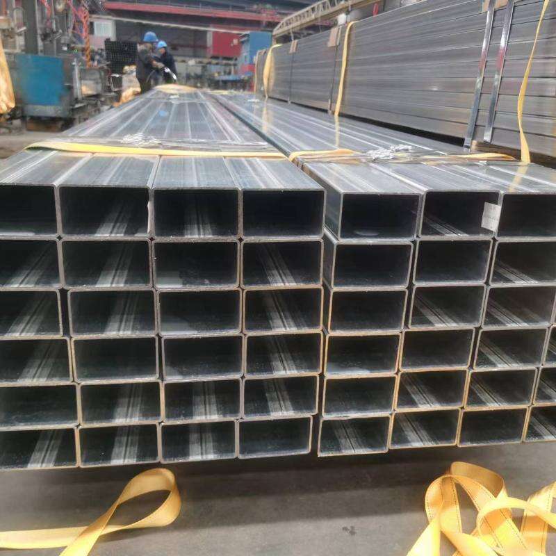 Galvanized rectangular steel pipe