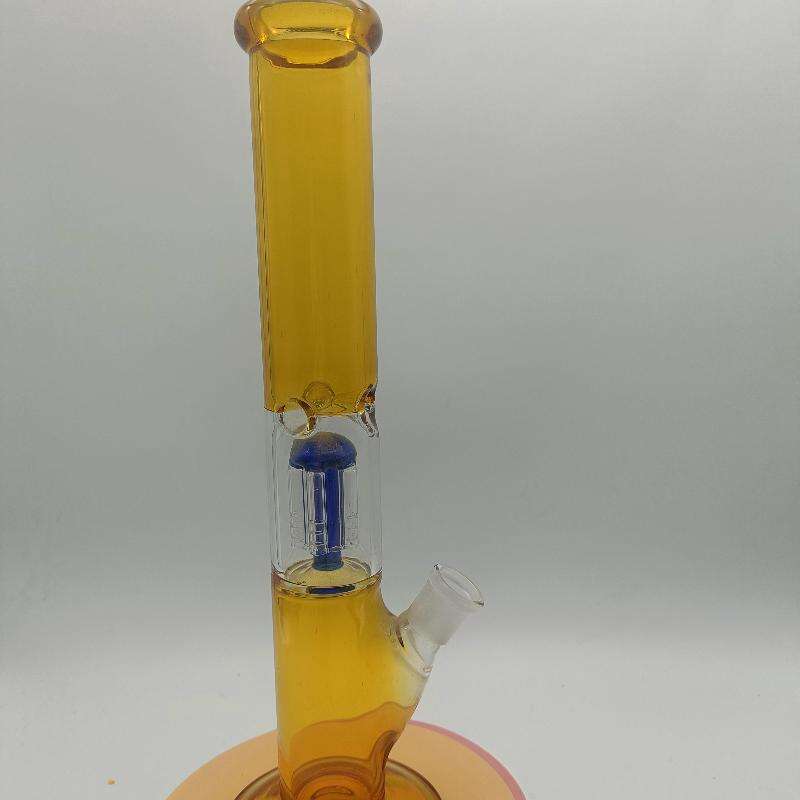 Una vel duplex Showerhead Perc Beaker Bong