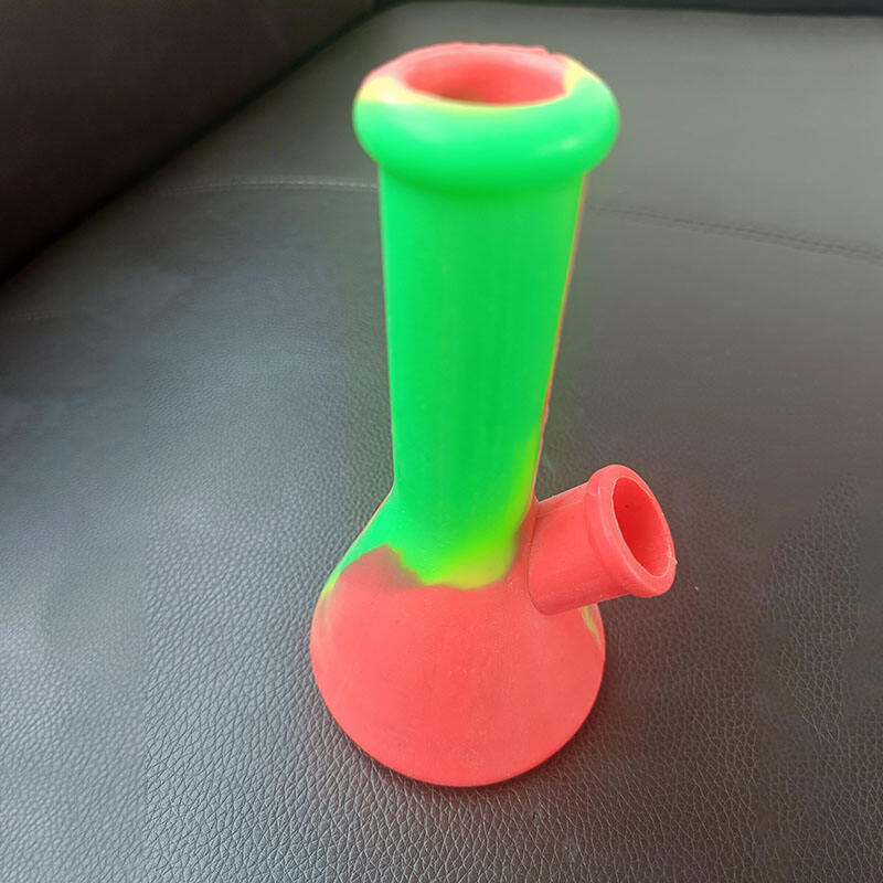 Silicone Mini Bong arida herba Quisque Pipe varios colores