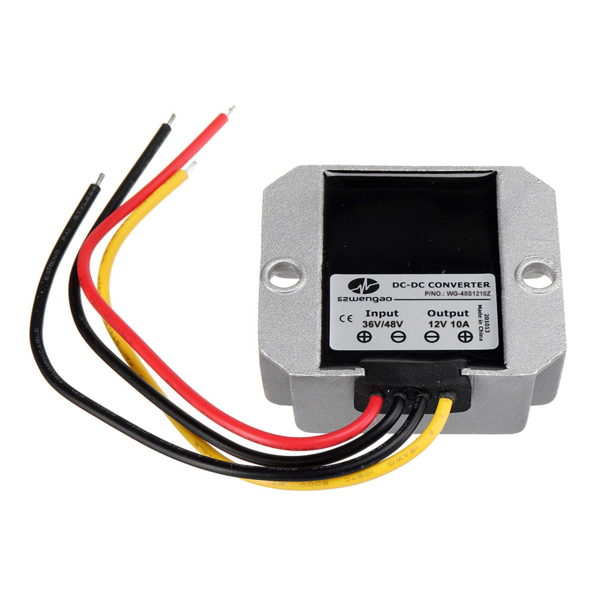 Reliable 48V to 12V 5A 10A Step Down DC DC Converter Regulator 36 Volt to 12 Volt Voltage Reducer for RVs Golf Cart