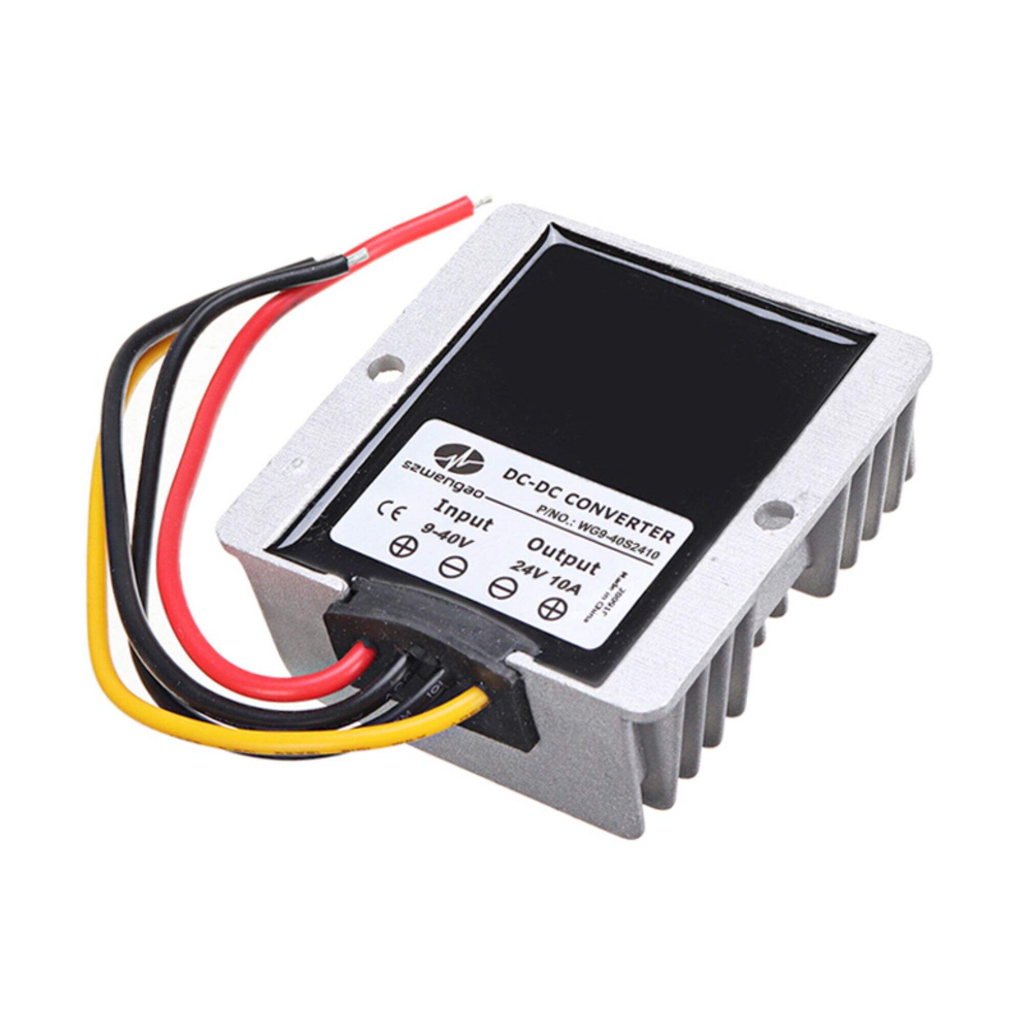 Voltage Stabilizer 9-40V to 24V 6A 10A DC DC Buck Boost Converter 24 Volt Transformer Regulator