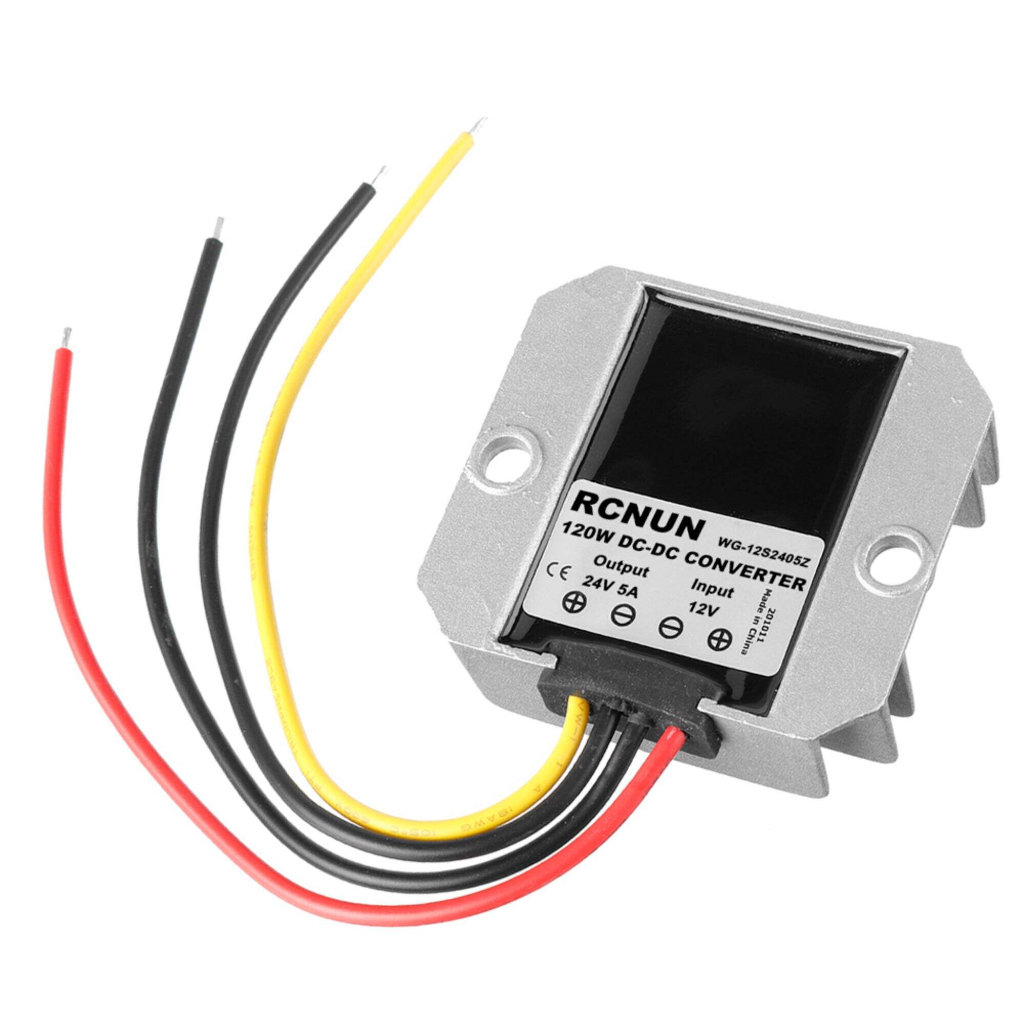 araba güç kaynağı 12 volt 24 volt 3a 5a güçlendirme voltaj düzenleyicisi step-up modülü 12v-24v dc dc dönüştürücü