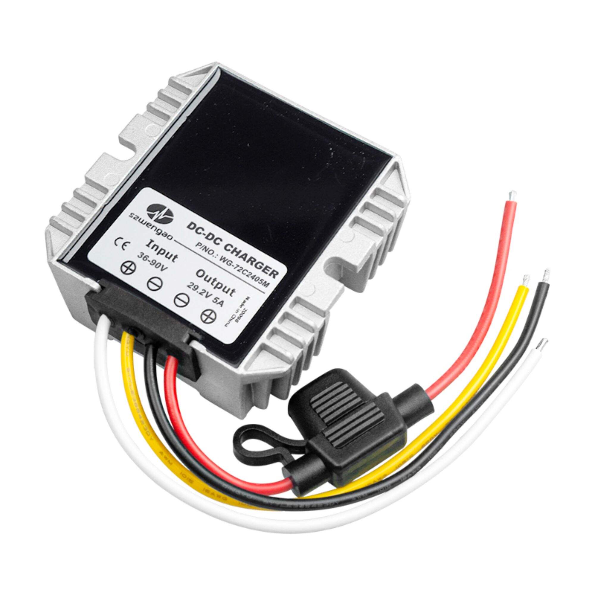 Bộ sạc đồng điện đến đồng điện 48V 60V 72V 36-90V đến 29.2V 5A cho pin lithium 24V