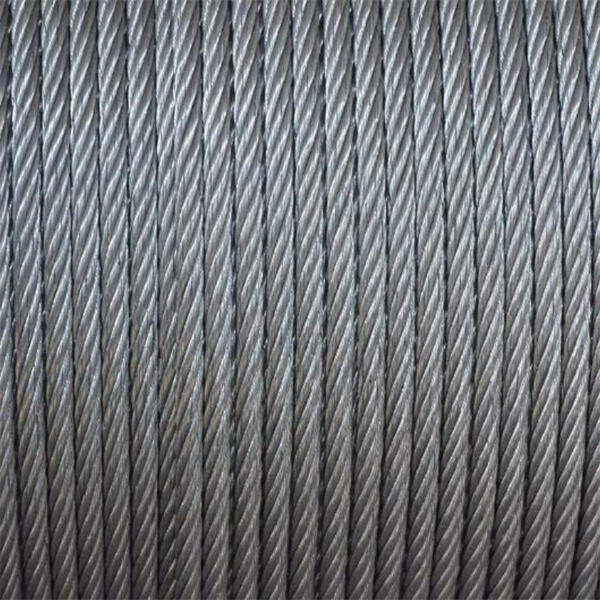 Çeşitli Uzunluklarda ve Çaplarda Temin Edilebilen Çok Yönlü Galvanizli Çelik Halat