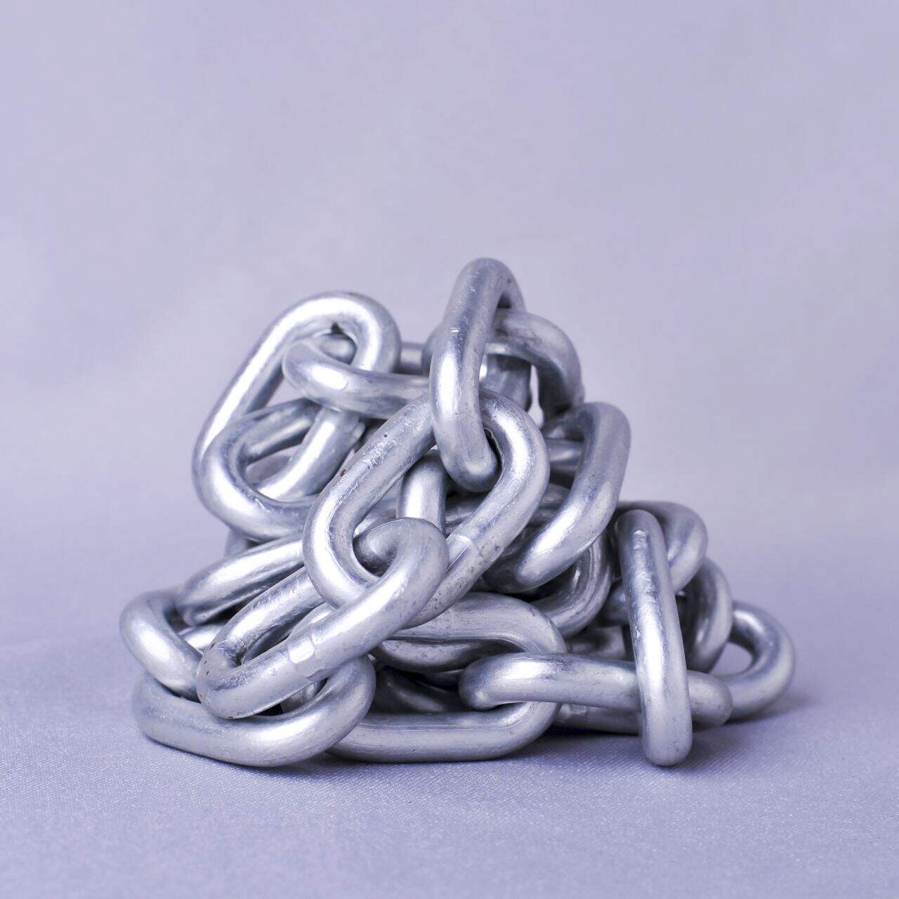 Dış mekan ve denizcilik kullanımı için galvanizli halkalı zincir