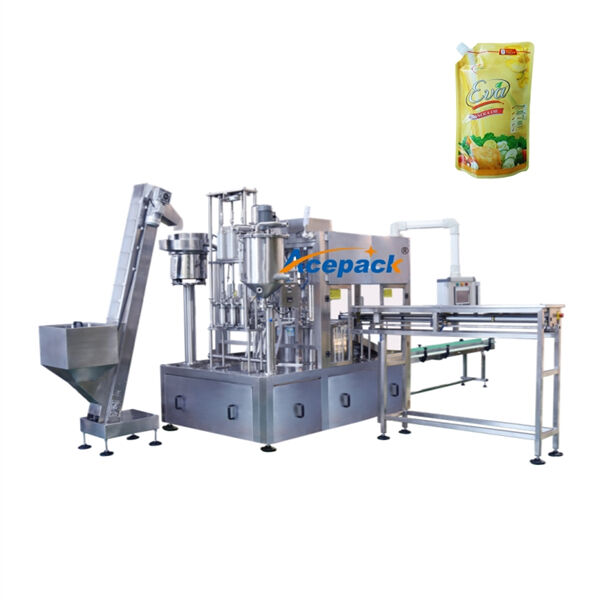 Innovation of doypack with spout packing machine