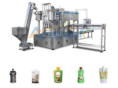 What can stand up pouch filling machines pack?