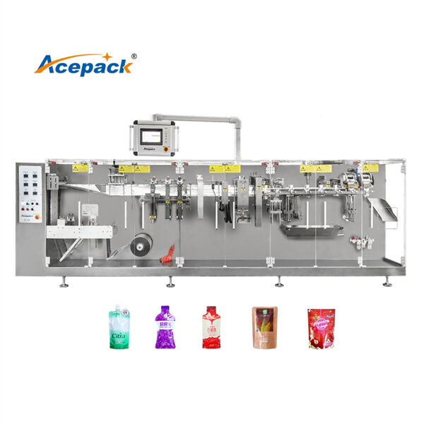 How to Use The Spout Juice Stand Up Pouch Horizontal Packing Machine