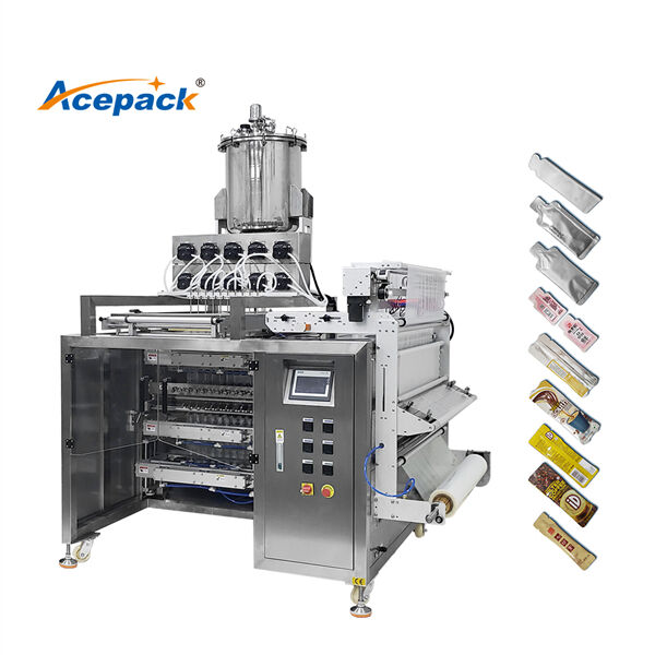 Usage of fruit pulp doypack packing machine