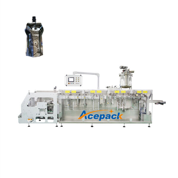 Use of The Stand Up Pouch Honey Packing Machine