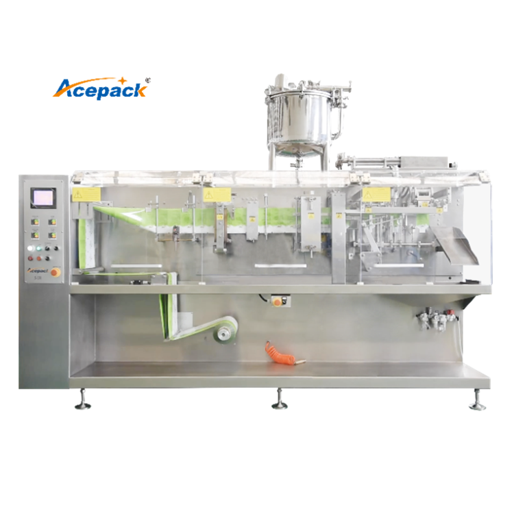 S-130  Acepack  high precision automatic Flat Pouch Horizontal  automatic sachet filling machine Pouch Packing Machinery supplier