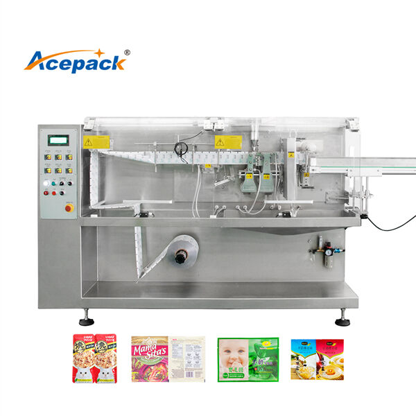 Utilization of the Cosmetic Spout Sachet Packing Machine