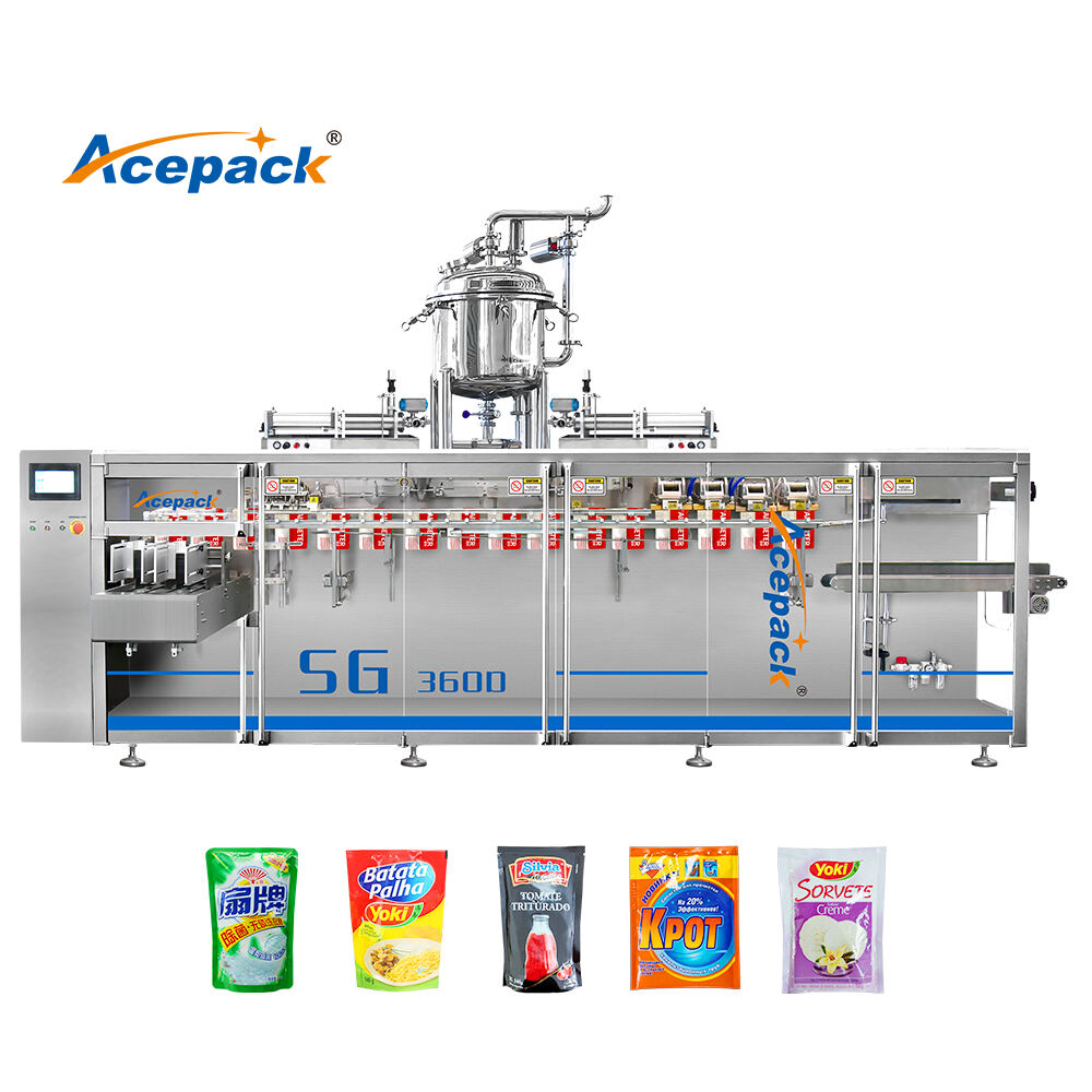 SG-360D Premade bag horizontal packaging machine details