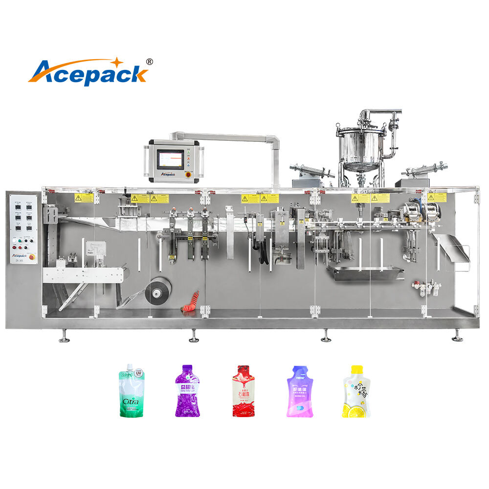 DS-140SB automatic special shaped bag packing machine factory