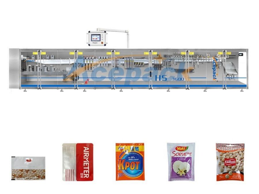 High speed packing machine for pet food packing