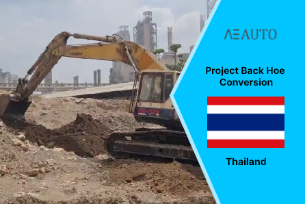 Thailand Project Back Hoe Conversion