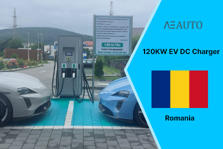 Romania Project 120KW EV DC Charger