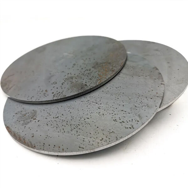 Safety when steel round often plates using