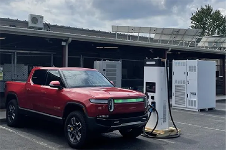 10MWh! Zhongneng Technology’s first DC charging pile distribution and storage project has landed in the United States!