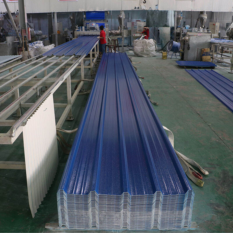 PVC Trapezoidal Roof Sheets